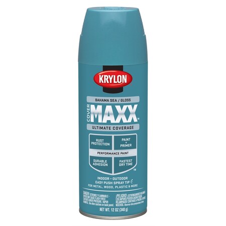 Krylon Bahama Sea, Gloss, 12 oz 9102